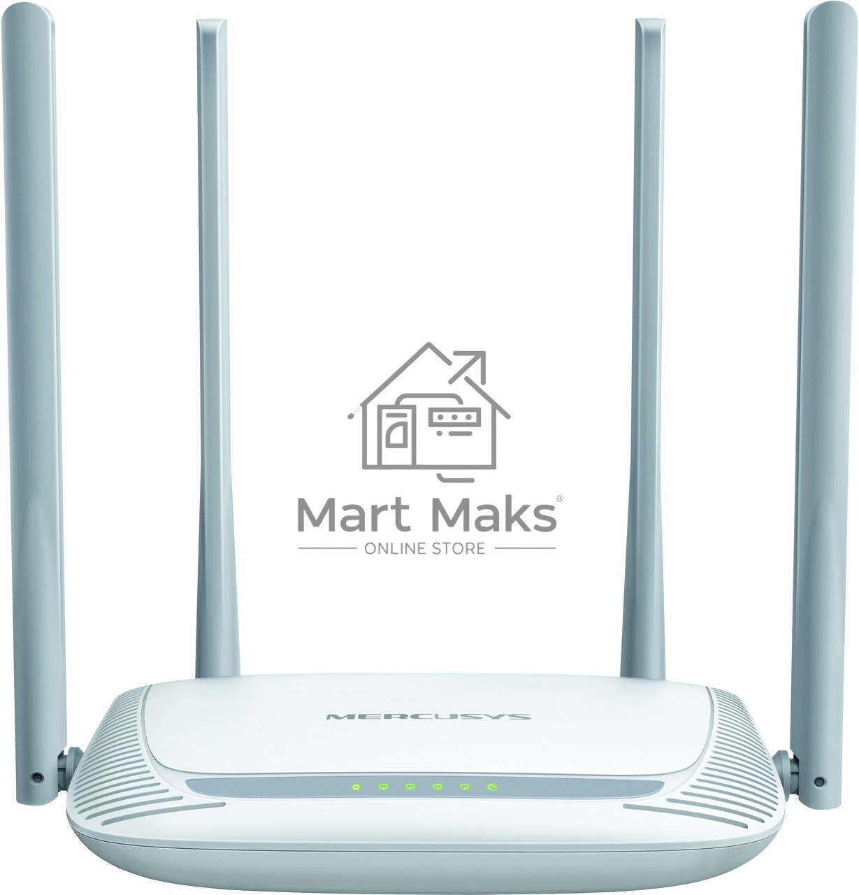 Беспроводный маршрутизатор Mercusys MW325R, 300Мбит/с,4 порта 100 Мбит/с, 4 фиксированных антенны