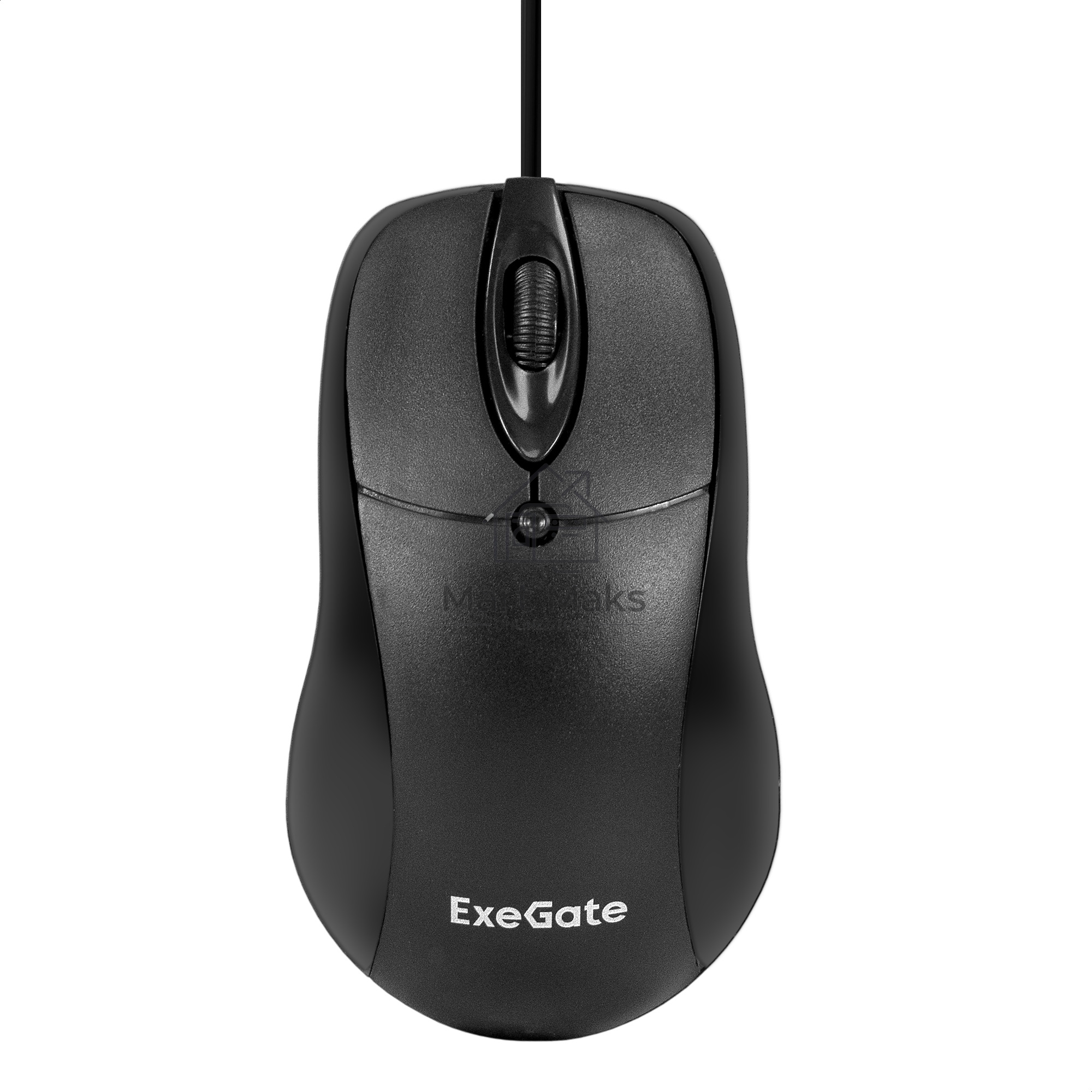 Мышь проводная ExeGate Professional Standard B100 черный, 1000 dpi, USB, кнопки - 3