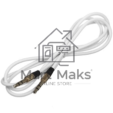 Кабель Cablexpert аудио 90˚ CCAB-01-35MML-1MW, 3.5 Jack (M)/3.5 Jack (M), белый, 1м, блистер