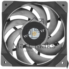 Вентилятор для корпуса Thermaltake TOUGHFAN 12 Turbo черный, 120 мм, 2500 об/мин, 28.1 дБ, 4 pin
