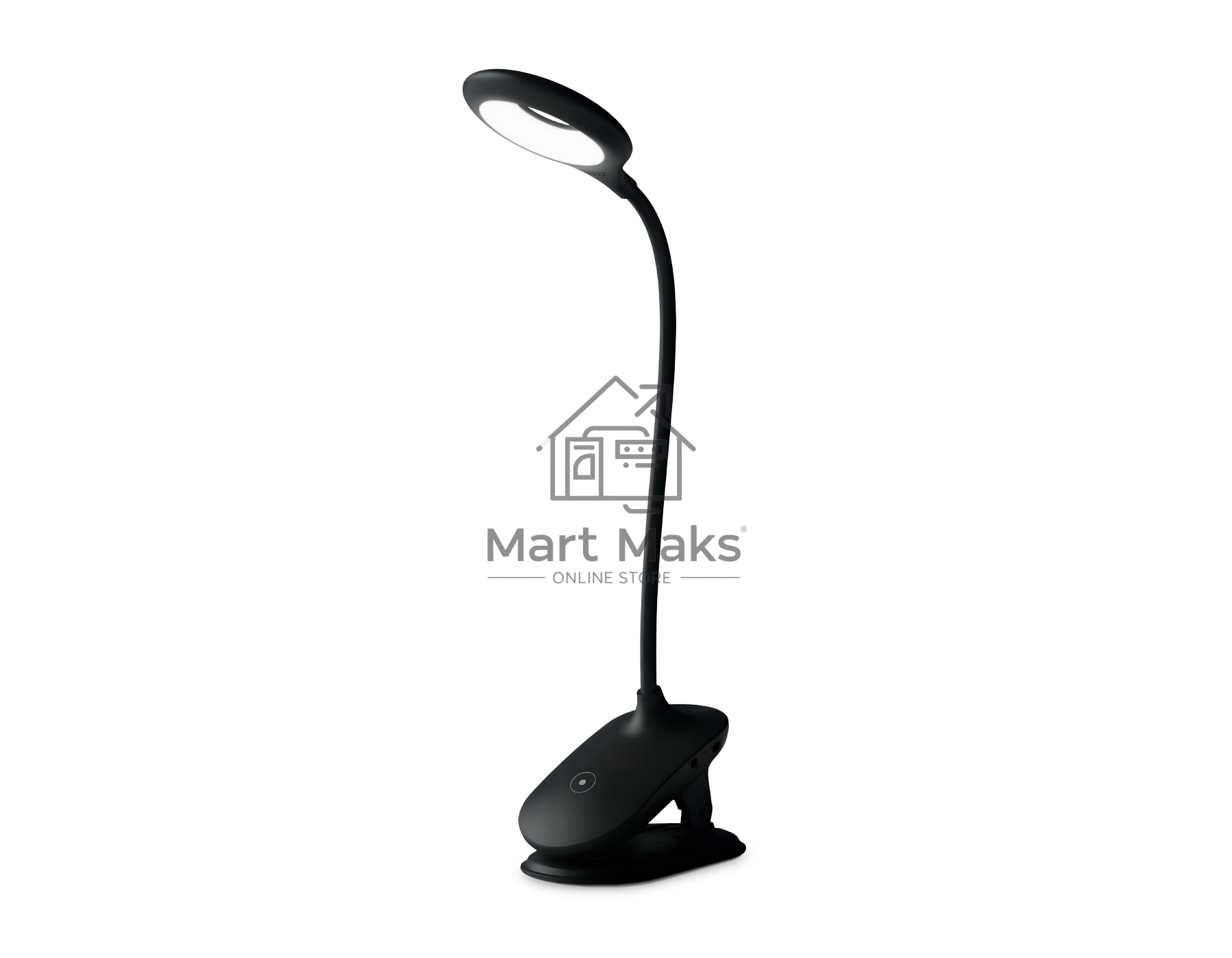 Светодиодная настольная лампа Ambrella light DE703 BK черный LED 3000-6000K 6W