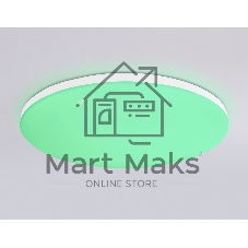 Умный светодиодный светильник FZ2002 WH белый IP54 25W 3000K-6500K+RGB Wi-Fi Алиса/Tuya/Smart Home/Alexa D370*55 (ПДУ ИК)