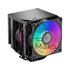 Устройство охлаждения(кулер) PcCooler RT620Pro TC ARGB Soc-AM5/AM4/1151/1200/2066/1700 черный 4-pin 34.9dB Al+Cu 265W Ret (RT620PROTC-BKAWYX-GL)