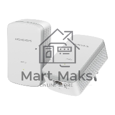 Комплект адаптеров Powerline с розеткой Mercusys MP300 KIT