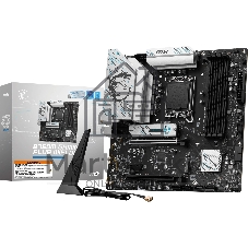 Материнская плата MSI B760M GAMING PLUS WIFI DDR4, LGA1700, Intel B760, 4xDDR4, 4xSATA, 2xM.2, 1xPCIe 4.0 x16, DisplayPort, HDMI, 1x1Gb LAN, 3x3.5 мм, 7.1, microATX