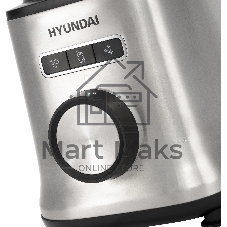 Блендер стационарный Hyundai HYB-S4921 1500 Вт, 1,8 л, серебристый/черный