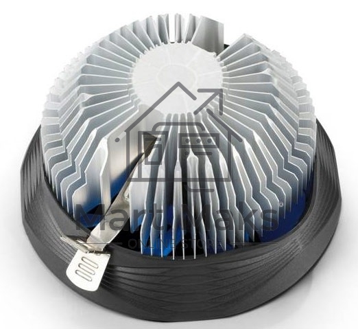 Кулер для процессора DEEPCOOL GAMMA ARCHER синий, 120 мм, алюминий, 1600 об/мин, 26.1 дБ, 3 pin, 95 Вт, 65.5 мм