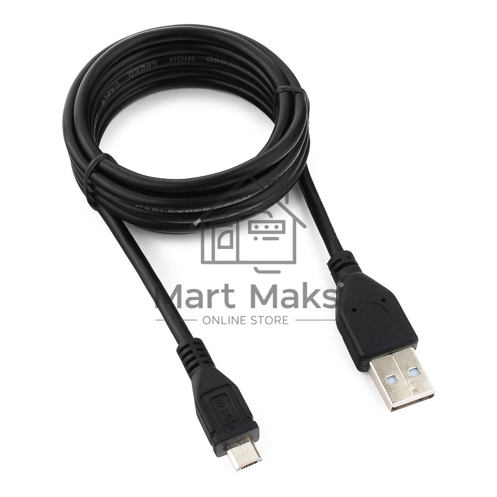 Кабель Gembird PRO CCP-mUSB2-AMBM-6 USB 2.0 кабель для соед. 1.8м А-microB (5 pin) позол.конт., пакет