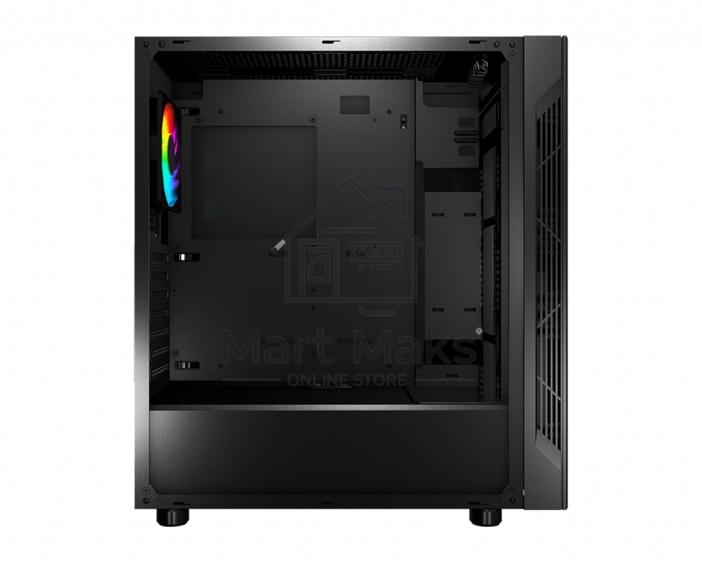 Компьютерный корпус MSI MAG VAMPIRIC 010X / mid-tower, ATX, tempered glass side panel, A-RGB hub / 1x 120mm A-RGB fan inc. / MAG VAMPIRIC 010X