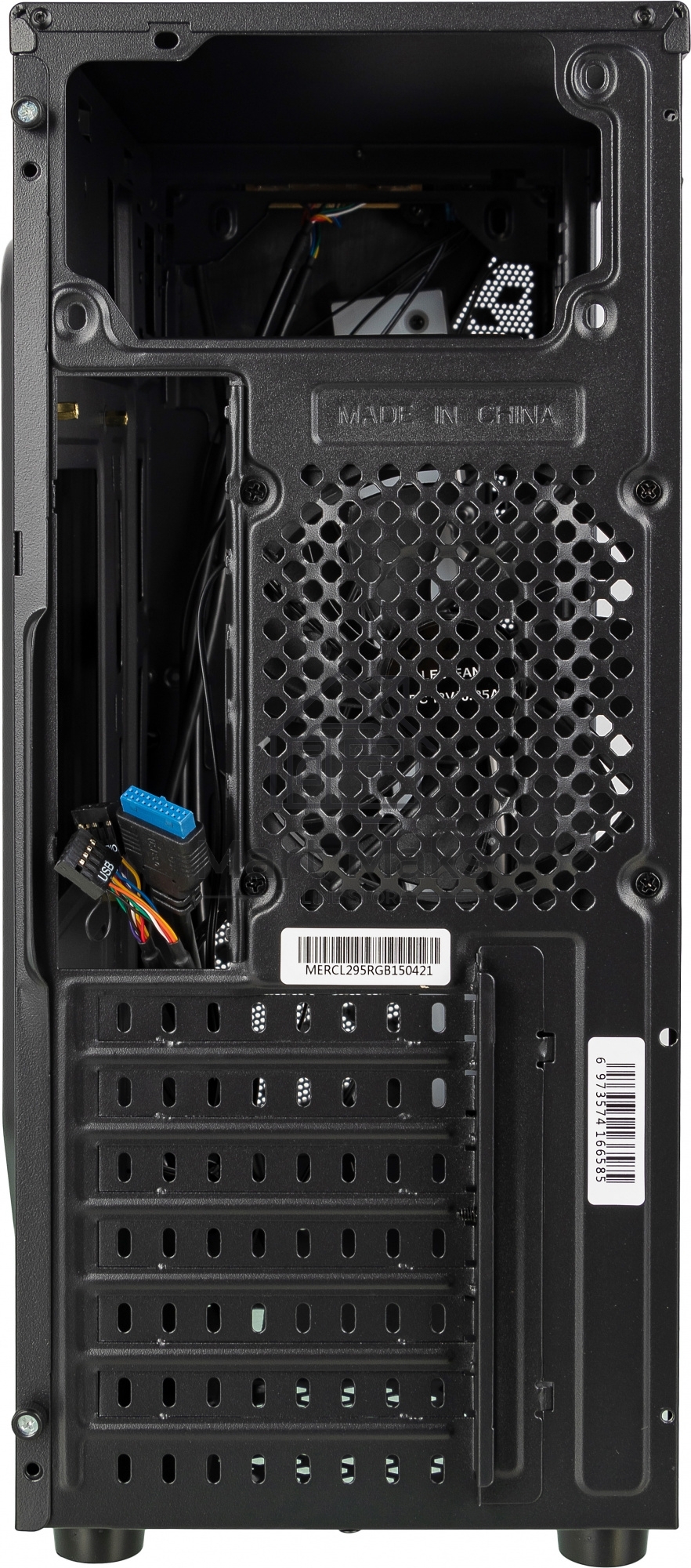Компьютерный корпус Accord ACC-CL295RGB черный без БП ATX 4x120mm 2xUSB2.0 1xUSB3.0 audio