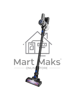 Пылесос вертикальный/ручной BQ VC0801H серый, питание от аккумулятора, 50 Вт, уборка сухая, пылесборник 0.6 л, работа от АКБ max 40 мин.