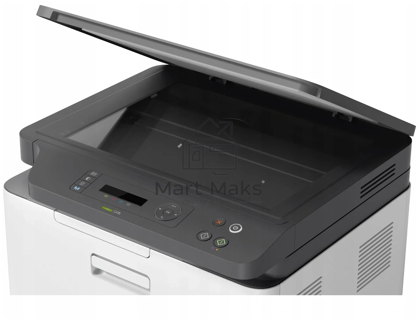 МФУ лазерное HP Color 178nw (4ZB96A), A4, цветной, печ. до 18 стр/мин. (ч/б) до 4 стр/мин. (цвет), 600 x 600 dpi, USB, RJ-45, Wi-Fi, Air Print, Mopria