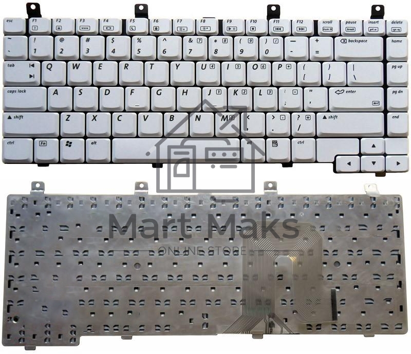 Клавиатура для ноутбука HP Pavilion DV4000 DV4100 DV4200 DV4300 DV4400 белый