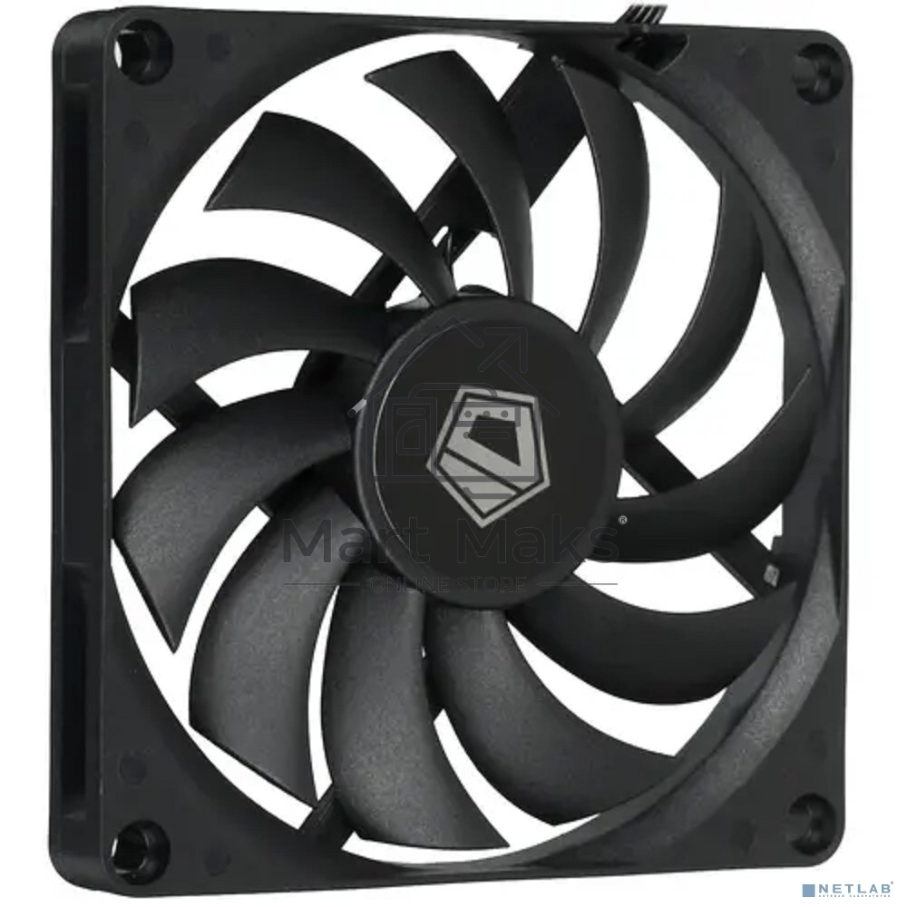 Вентилятор для корпуса ID-COOLING NO-8010-PWM черный 80мм 3000rpm 27.8db 4-pin