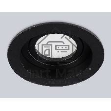 Встраиваемый поворотный точечный светильник Ambrella light TN102756 BK черный IP20 GU5.3 D98*32