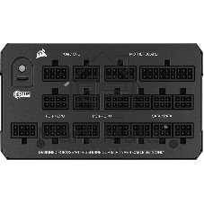 Блоки питания/ Power Supply Corsair HX1200i Ultra-Low Noise, Model RPS0202, 1200W 80+ Platinum (ATX, 3.1, PCIe 5.1, Full modular, 1x24(20+4)pin, 2x12V-2x6, 1x16-pin PCIe, 2x4+4-pin CPU +12V (EPS), 6x4-pin Molex, 5x6+2-pin PCIe, 8xSATA3, 1xUSB (Type-C), Active, 140x140mm, 200x150x86mm, APFC, Power cable-EU, black)