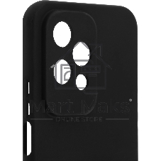 Чехол (клип-кейс) BoraSCO для Honor 200 Lite Silicone Case черный (73437)