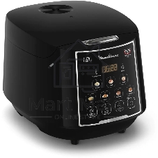 Мультиварка Moulinex MK736BF2 черный, 5 л, 750 Вт, кнопки, 7 программ