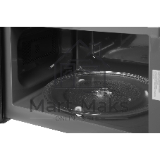 Микроволновая печь Haier HMB-DM208BA черный/серебристый, 20 л, 800 Вт, переключатели - кнопки, поворотный механизм