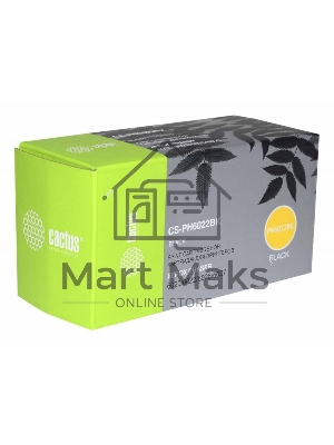 Картридж лазерный Cactus CS-PH6022BK 106R02763 черный (2000 стр.) для Xerox Phaser 6020/6022/WC6025/6027