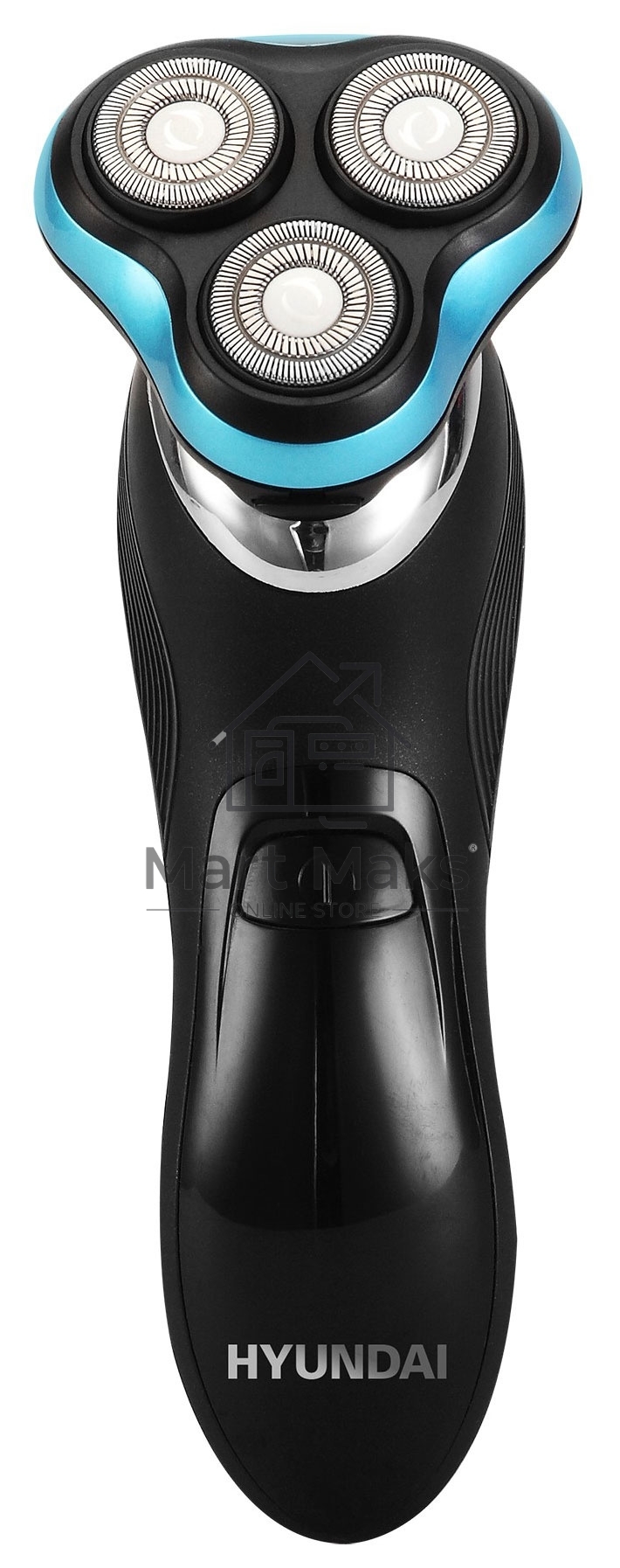 Электробритва роторная Hyundai H-SH8085 реж.эл.:3 питан.:аккум. черный