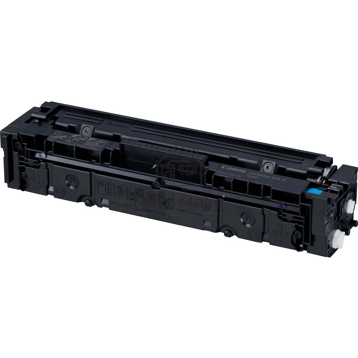 Картридж лазерный Canon 045C H голубой, 2200 стр., для i-SENSYS MF631/633/635, LBP611