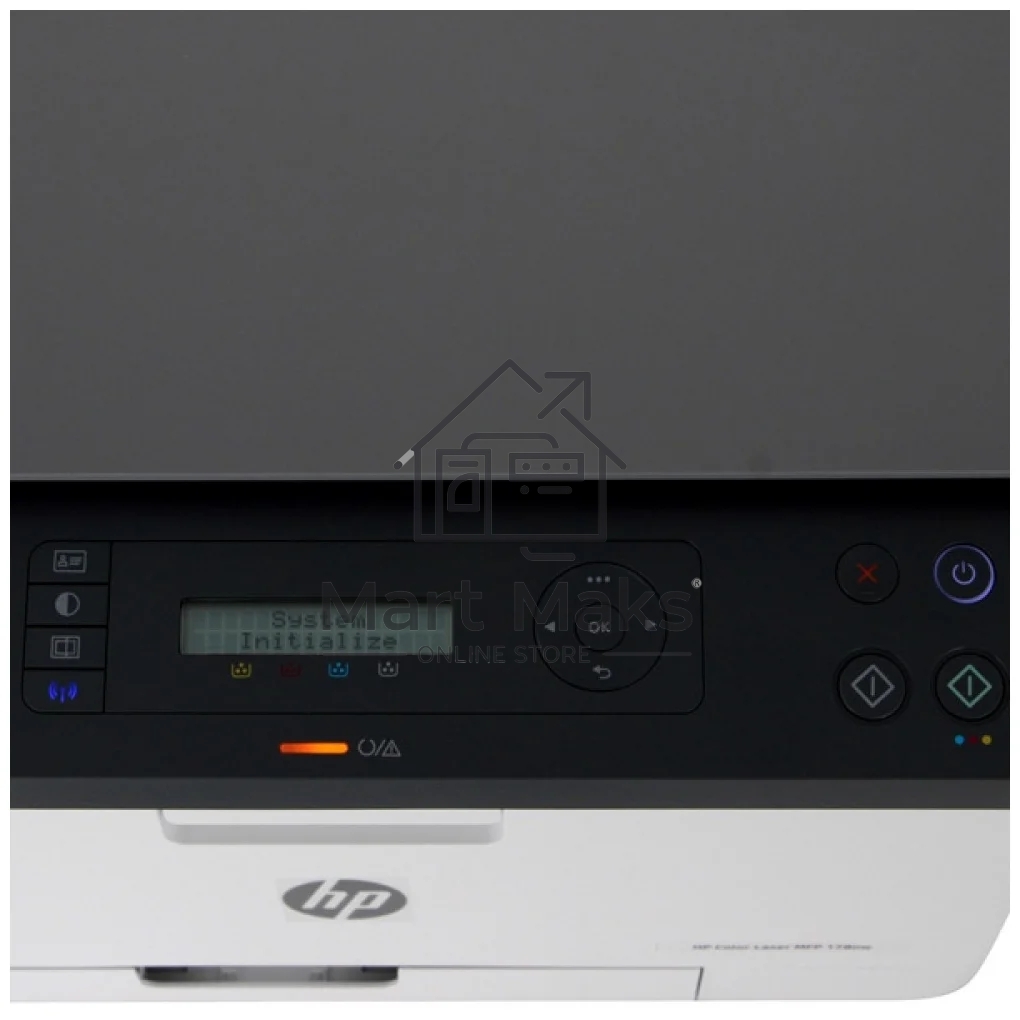 МФУ лазерное HP Color 178nw (4ZB96A), A4, цветной, печ. до 18 стр/мин. (ч/б) до 4 стр/мин. (цвет), 600 x 600 dpi, USB, RJ-45, Wi-Fi, Air Print, Mopria