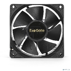 Вентилятор для корпуса ExeGate EX08025S2P черный, 80 мм, 2200 об/мин, 22.5 дБ, 2 pin