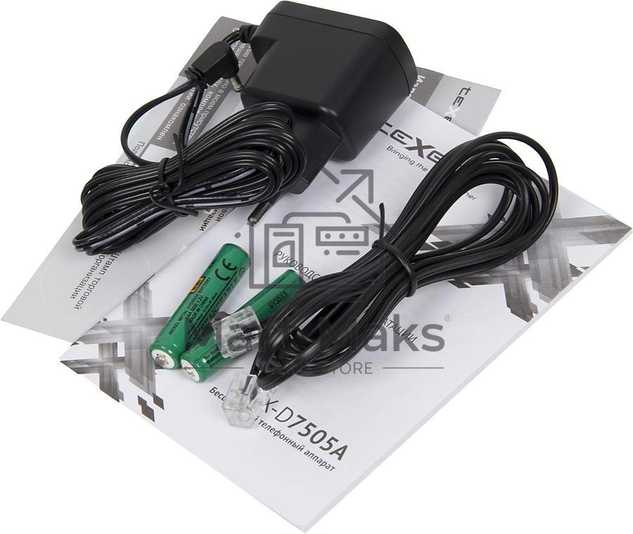 Радиотелефон teXet TX-D7505A черный