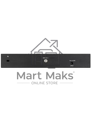 Коммутатор D-Link DGS-1210-10P/FL2A Управляемый L2 коммутатор с 8 портами 10/100/1000Base-T и 2 портами 1000Base-X SFP (8 портов PoE 802.3af/at, PoE бюджет 65 Вт)