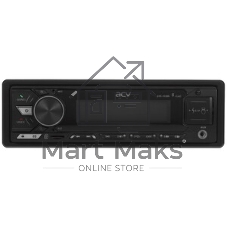 Автомагнитола ACV AVS-932BR, 1 DIN, Bluetooth, USB Type-A, AUX, пульт ДУ