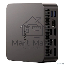 Компьютер Chuwi AuBox Intel Core Ultra 5 226V(2.1Ghz)/16384Mb/512PCISSDGb/Int:Intel Iris Xe Graphics/BT/WiFi/war 1y/0.865kg/Grey/Win11Pro + USB3.0*4/HDMI*1/DP*1/RJ45*1/WIFI6,BT5.2/bracket