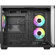 Компьютерный корпус Ocypus Iota C50 BK Curve ARGB Digital mATX без БП (Iota-C50-BKD300CD-GL)