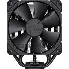 Кулер для процессора Noctua NH-U12S chromax черный, 120 мм, медь, 1500 об/мин, 22.4 дБ, 4 pin PWM, высота 158 мм