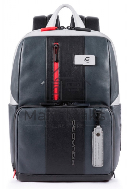 Рюкзак Piquadro Urban CA3214UB00BM/GRN серый/черный натур.кожа