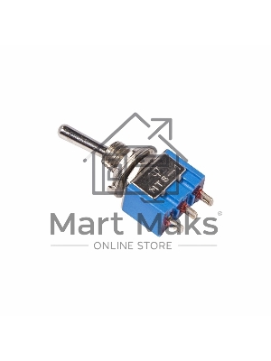 Тумблер 250V 3А (3c) ON-OFF-ON однополюсныйMicroRexant