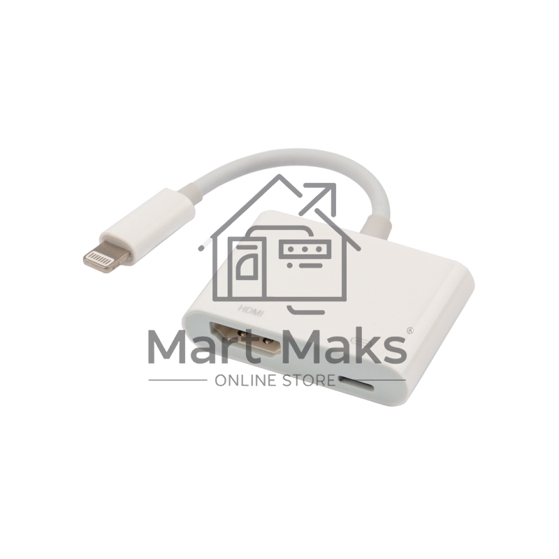 Переходник Lighting (Male) - HDMI (Female) Rexant
