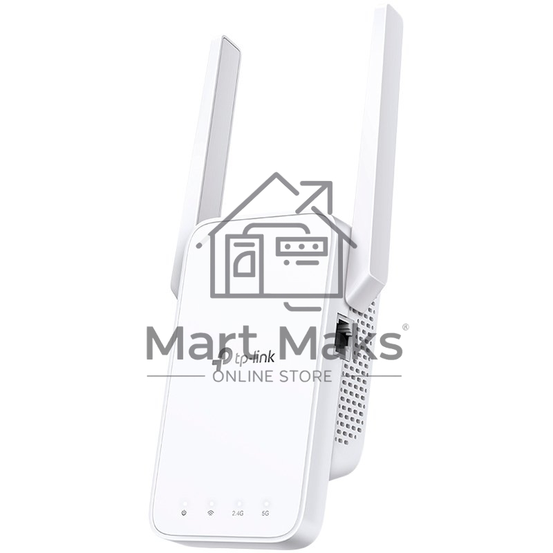 Усилитель TP-Link Wi-Fi сигнала AC1200 OneMesh Wi-Fi Range Extender/Signal Amplifier, dual-band Wi-Fi, two external antennas, 1 10/100Mbps port, 1 WPS button, supports RE/AP mode, Smart signal indicator, easy setup/management via Tether APP/Web UI.