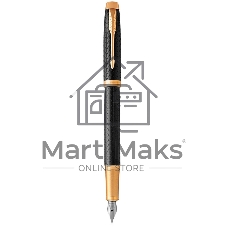 Ручка перьевая Parker IM Premium F323 (CW1931646) Black GT, F, сталь нержавеющая, подарочная коробка