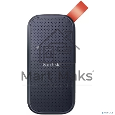 Внешний SSD SanDisk Portable, 2TB, USB 3.2 Gen 2 Type-C, R/W 800/-, черный