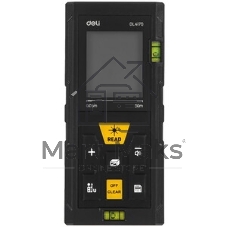Лазерный дальномер Deli DL4170 (Диапазон измерения 0,05~80м, точность измерения: ±3мм)