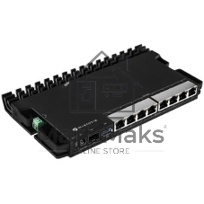 Маршрутизатор MikroTik RB5009UPr+S+OUT, 7×1 Гбит/с + 1×2.5 Гбит/с + 1×10 Гбит/с SFP+, управляемый