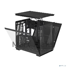 Компьютерный корпус без блока питания PCCOOLER C3 T500 BK, Panoramic Mid Tower, Black, TG, 0.7 SPCC, no fans ATX, mATX, mITX 175/400/200мм 1x2.5