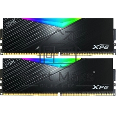 Оперативная память XPG Lancer, DDR5, 64GB (2x32GB), 6400MHz, CL32, DIMM, с радиаторами, RGB, черный