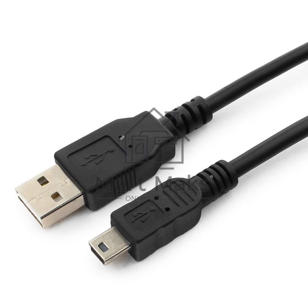 Кабель Gembird/Cablexpert CC-5PUSB2D-0.3M Кабель USB 2.0, мультиразъем USB, AM/miniB 5P, 30sm, пакет