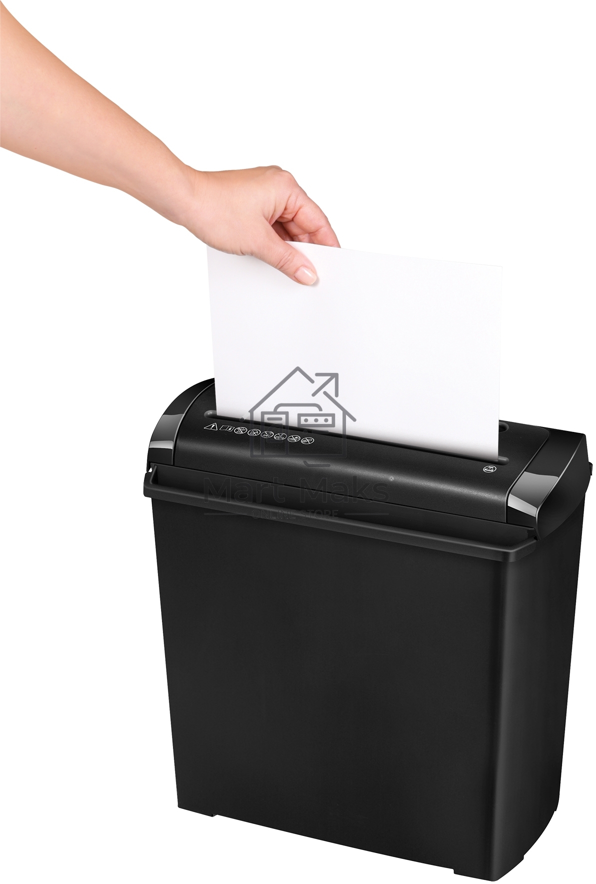 Шредер Fellowes PowerShred P-25S (секр.Р-1)/ленты/5лист./11лтр.