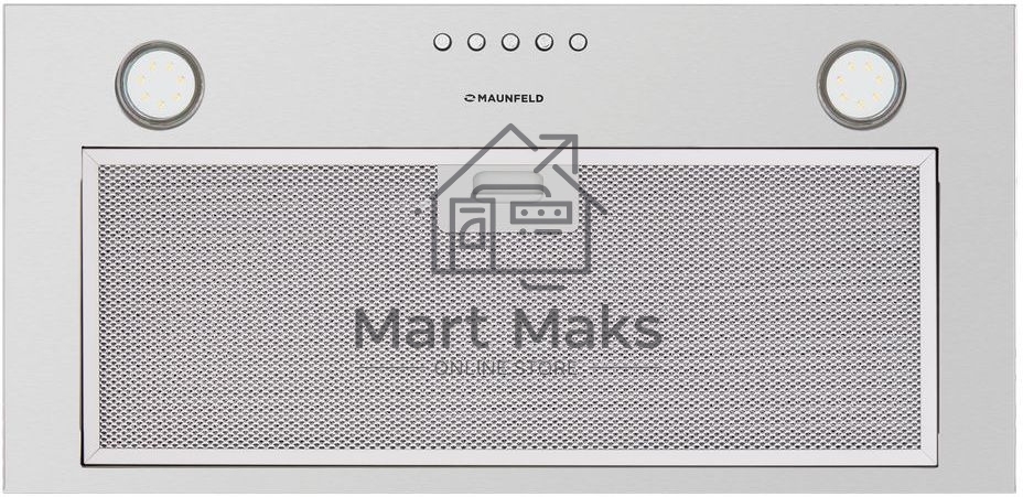 Вытяжка встраиваемая Maunfeld Crosby Power 50 нержавеющая сталь, 50 см, 1050 куб. м/ч, 51.8 дБ