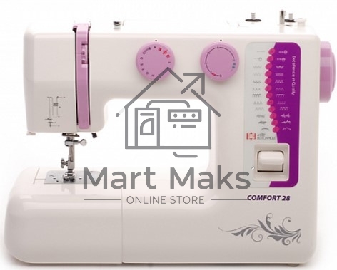Швейная машина Comfort 28 24 операции, петля п/авт.,верт.челнок