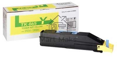 Картридж лазерный Kyocera-Mita TK-865Y желтый для TASKalfa 250ci/300ci (12000стр.)