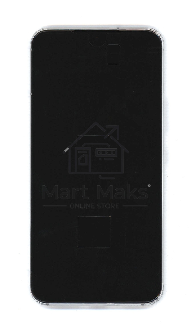 Дисплея для Samsung Galaxy S22 SM-S901B в сборе с тачскрином ServicePack, белый (GH82-27520B)